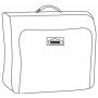 Garment bag LASER PLUS SUIT, black