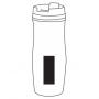 Double-walled travel mug CREMA, black