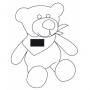 Plush bear TUBBS, brown