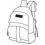 Multifunctional rucksack RELAX, black, grey