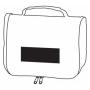 Toilet bag WIDE AWAKE, black