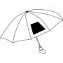 Automatic windproof pocket umbrella STREETLIFE, black, blue