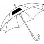 Automatic stick umbrella JUBILEE, navy blue