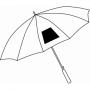 Automatic stick umbrella LIMBO, red