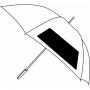 Golf umbrella REFLECTIVE, silver