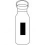 Insulated drinking bottle ECO FLAVOUR, black