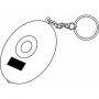 Alarm key chain ACOUSTIC BOMB