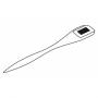 Letter opener DARK LINE, black