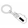 Key ring CRUISER, silver