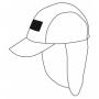 Children´s legionnaire hat WICKIE, white