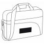 Laptop bag NARVIK, black, grey, white