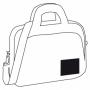 Reporter laptop bag SILVER RAY, black