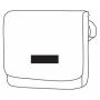 Shoulder bag CLEVER, white