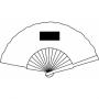 Folding fan ECO COOL, white