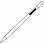 Mechanical pencil LOOKALIKE, white