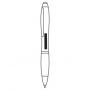 Ballpoint pen SWAY TOUCH, blue