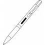 Aluminium ballpoint pen TUCSON, silver